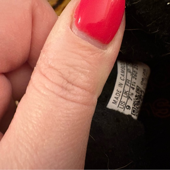 Adidas Samba SL 72 OG- Cheetah print w/ Orange Accents - Picture 6 of 7